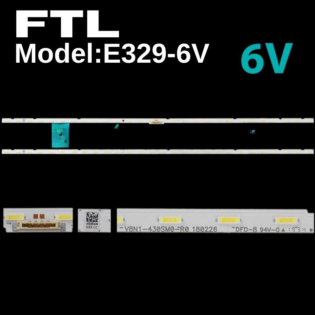 EASTERN-ELED-329-6V SAMSUNG UE49NU7100U TV LED BAR 1