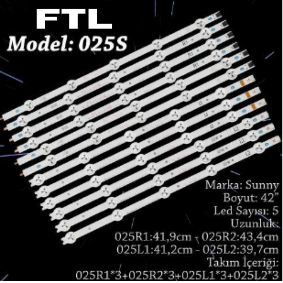 FTL 025S-SUNNY 42 INC 2  ADET (SET) TV LED BAR 1