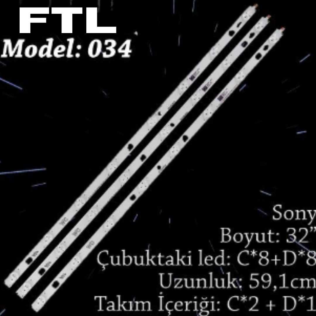 FTL-034 LG 32 INC 2WC+1WD ADET (SET) TV LED BAR 1