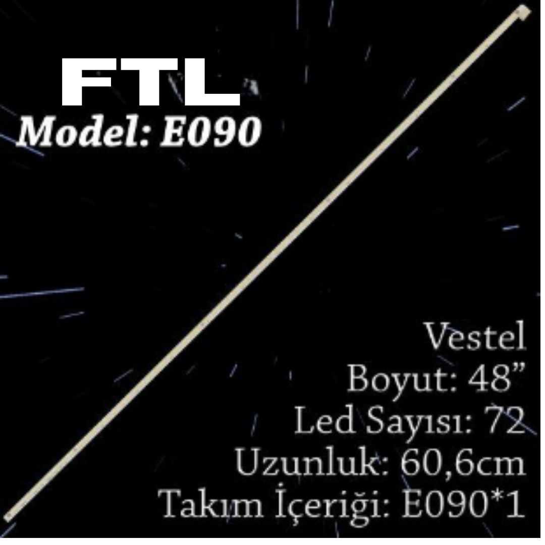 FTL ELED-090 VESTEL 48 INC 1  ADET (SET) TV LED BAR 1