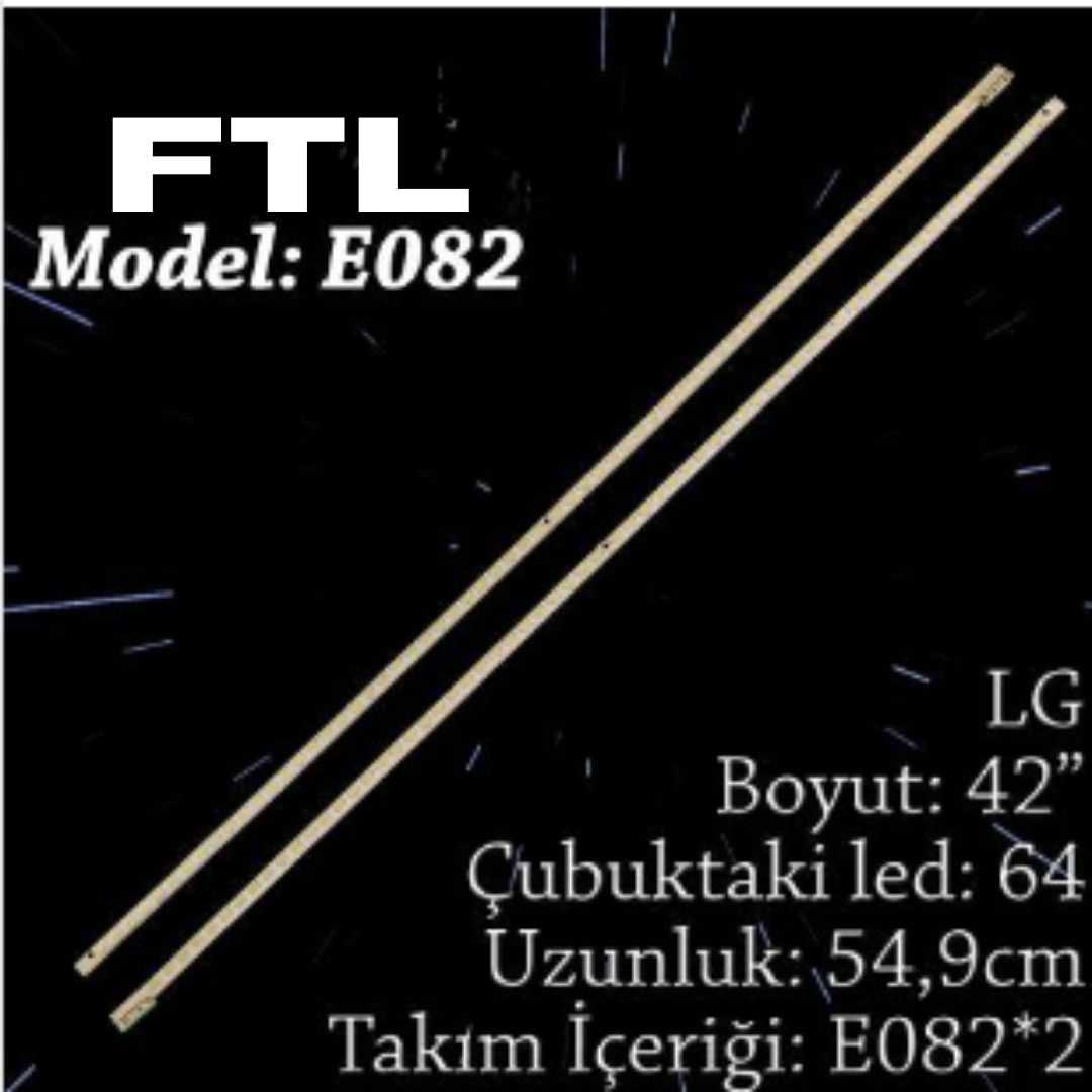 FTL SET-ELED-082 LG 42 INC 2  ADET (SET) TV LED BAR 1
