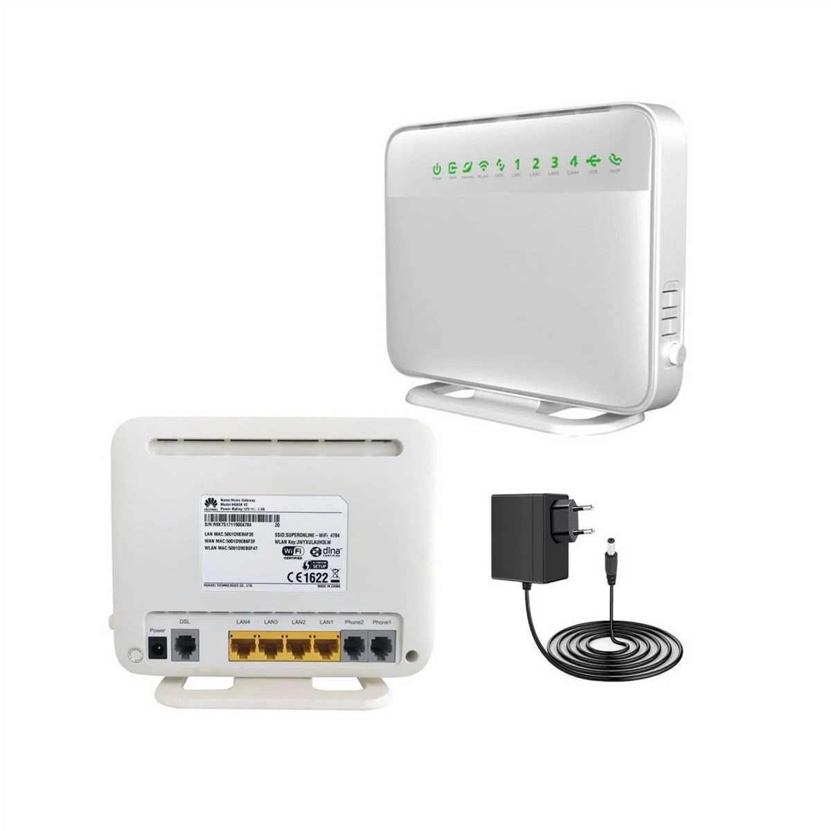 Huawei HG658 V2 Vdsl-Adsl 4 port 300Mbps Modem 1
