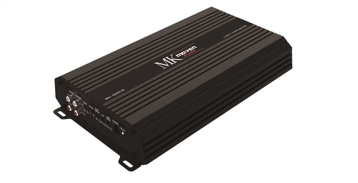 MK MAVEN KLANG MK-1000.1D TEK KANAL1000W RMS D CLASS POWER CAR AMPLIFIER 1