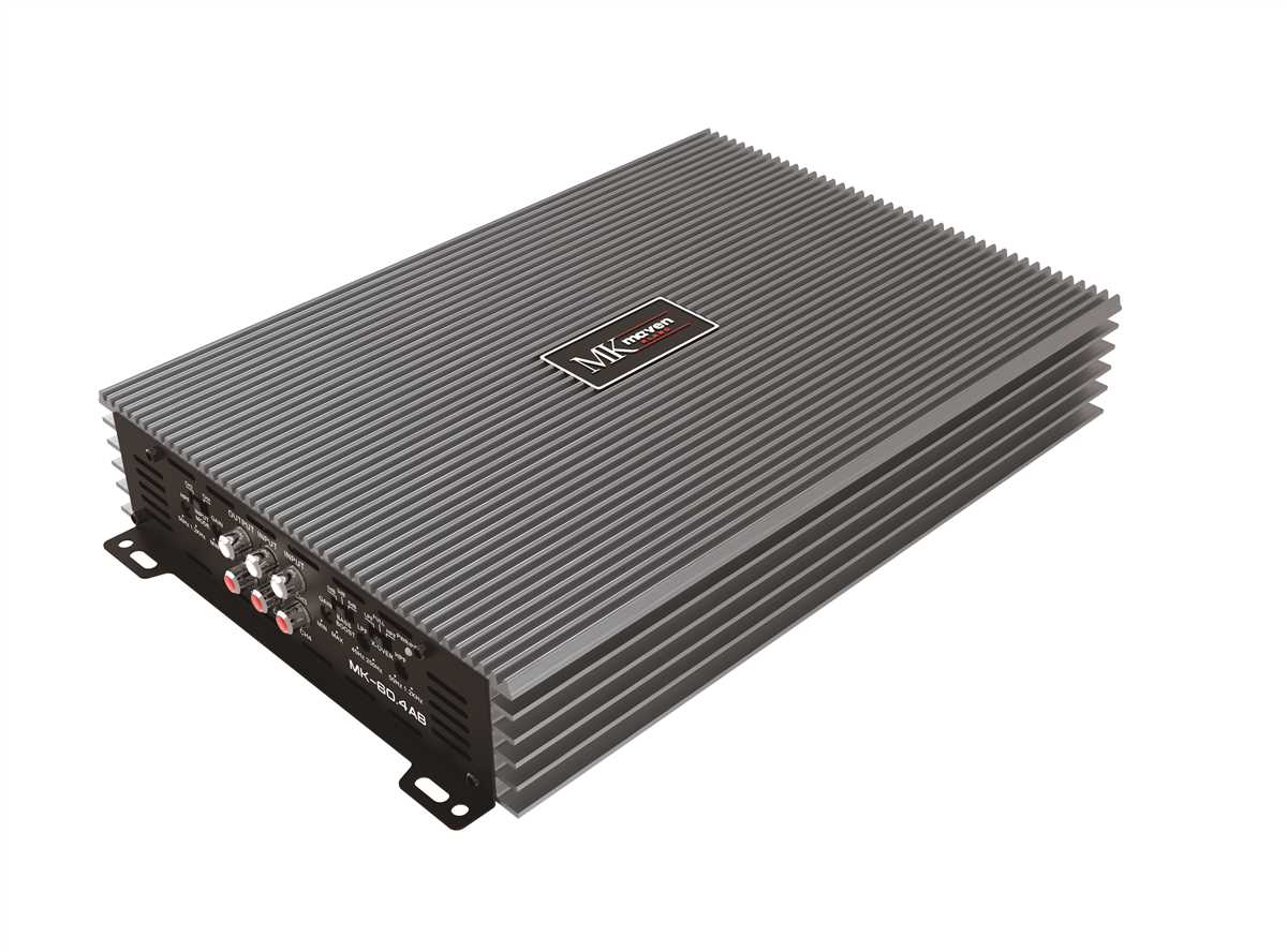 MK MAVEN KLANG MK-60.4AB 4 KANAL 60 RMS 3000W AB CLASS POWER CAR AMPLIFIER 1