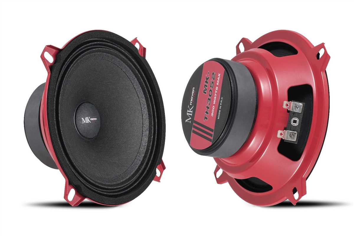 MK MAVEN KLANG MK-TH3052 80W RMS 13 CM MİDRANGE TAKIMI 1