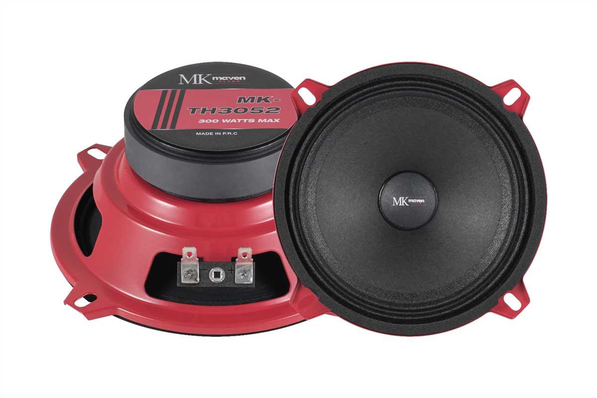 MK MAVEN KLANG MK-TH3052 80W RMS 13 CM MİDRANGE TAKIMI 1