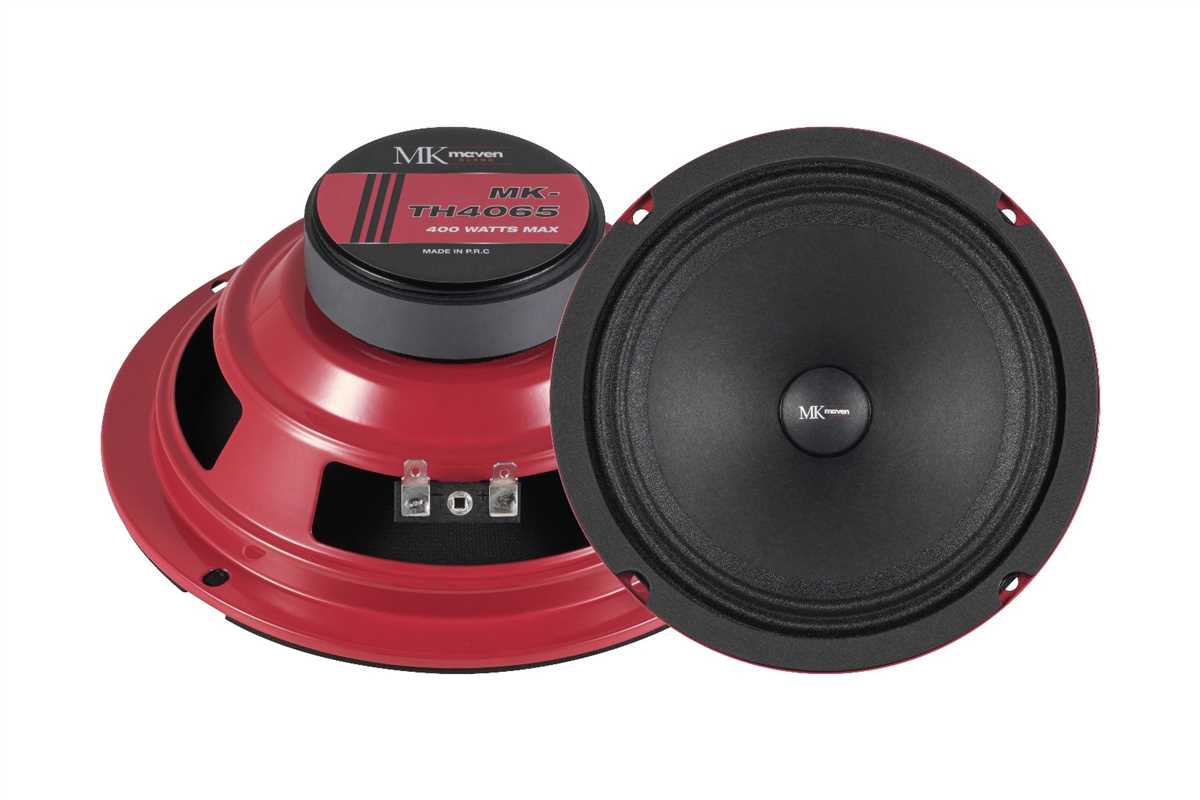 MK MAVEN KLANG MK-TH4065 80W RMS 16 CM MİDRANGE TAKIMI 1