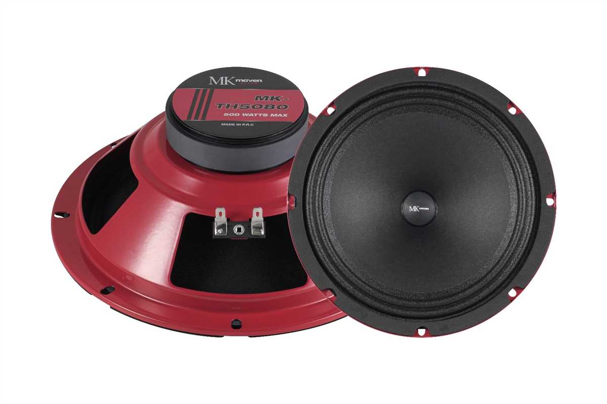 MK MAVEN KLANG MK-TH5080 100W RMS 20CM MİDRANGE TAKIMI 1