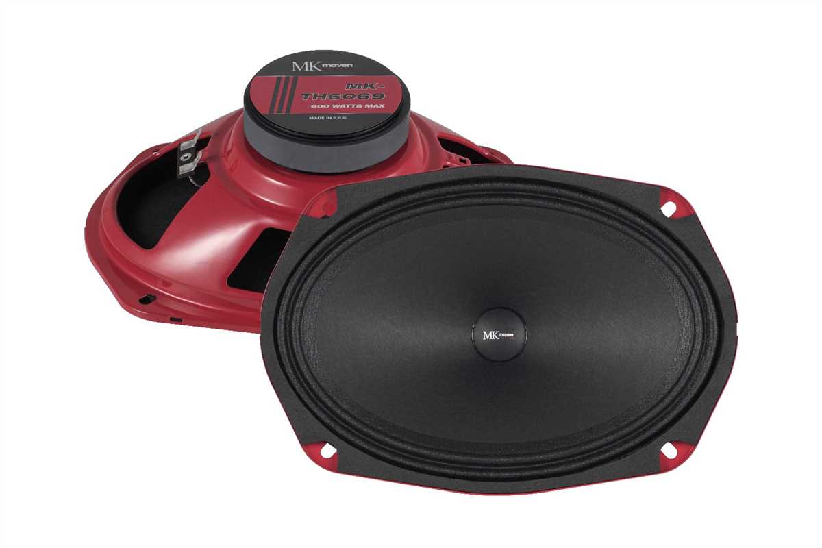 MK MAVEN KLANG MK-TH6069 100W RMS 6X9 MİDRANGE TAKIMI 1
