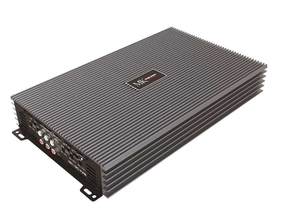 MK MAVEN KLANG MK-80.4AB 4 KANAL 80 RMS 4000W AB CLASS POWER CAR AMPLIFIER 1