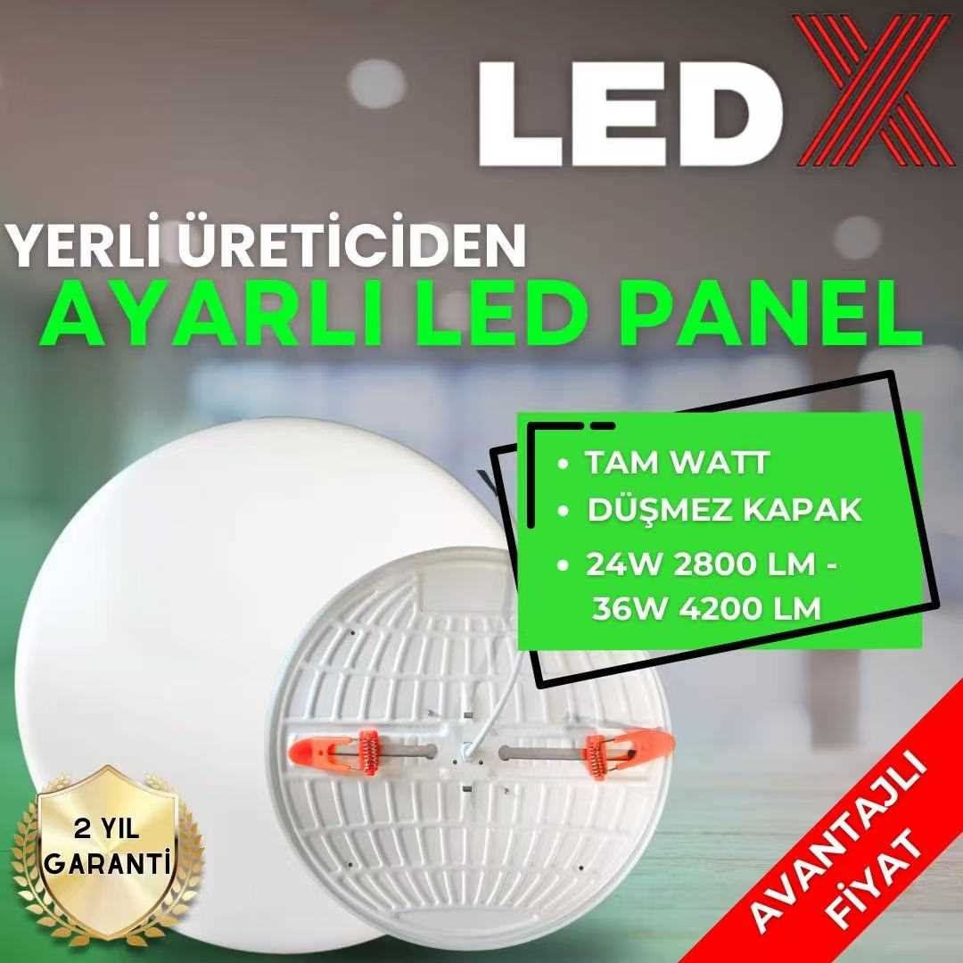 24W Ayarlı Panel Led 1