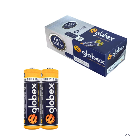 Globex Kalem Pil 1kutu 60 adet 1