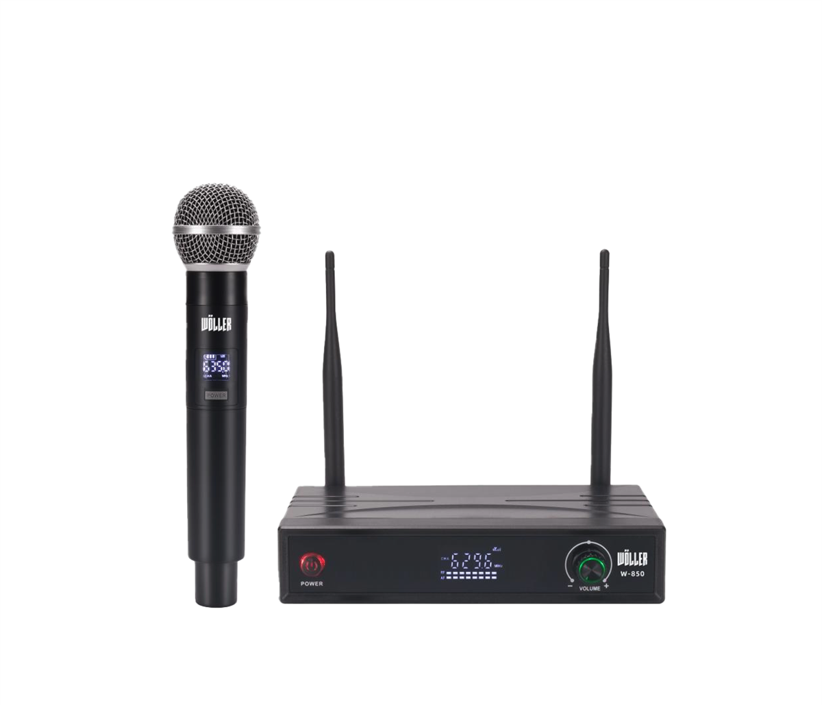 WÖLLER W-850E TEK KANAL EL TELSİZ MİKROFONU 1