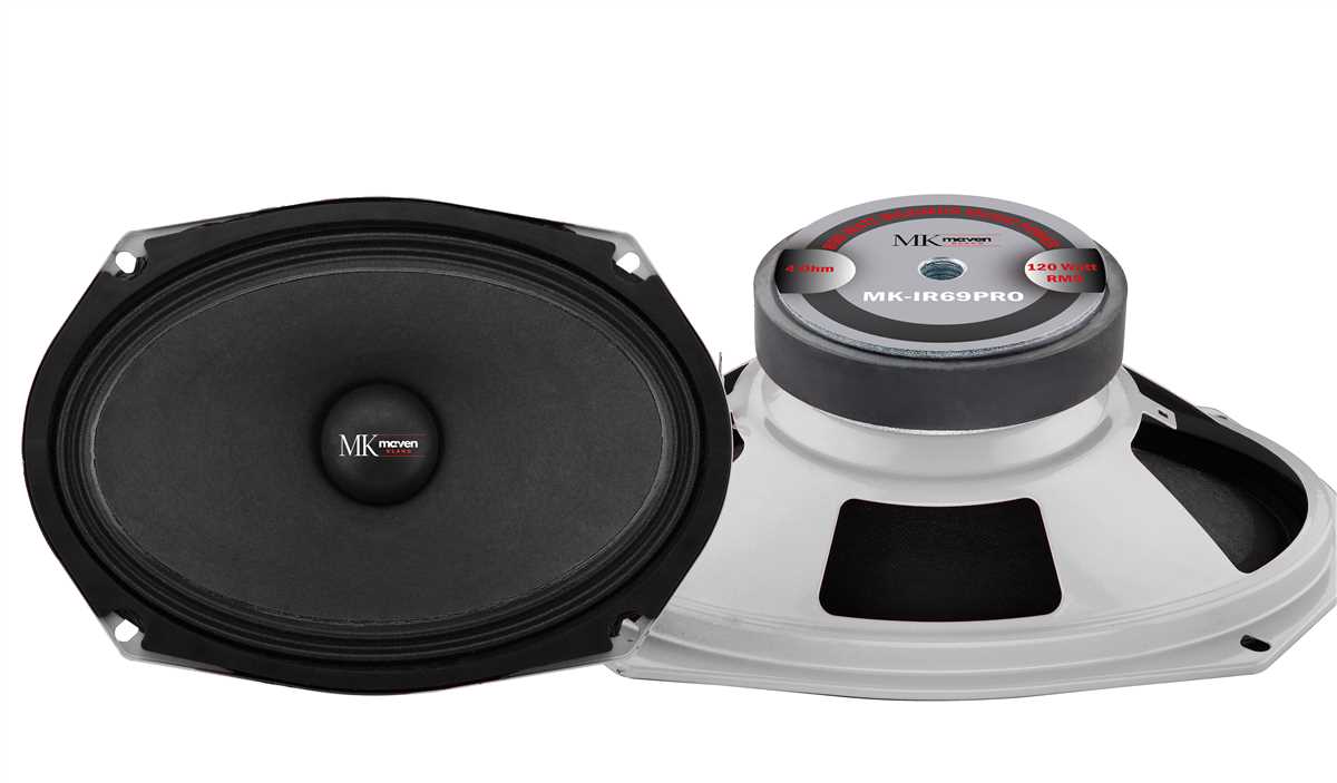 MK MAVEN KLANG K-MK-IR69PRO 6X9 OVAL KAPAKLI MİDRANGE TAKIMI 1