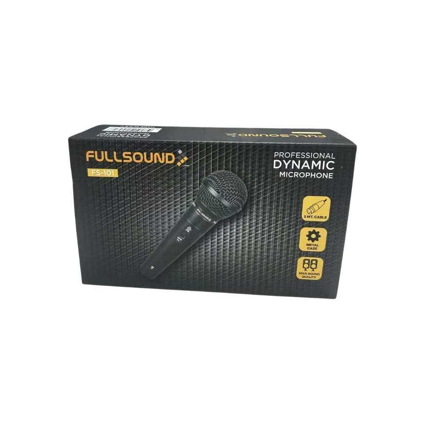 FULLSOUND-FS-101 MİKROFON METAL GÖVDELİ 1