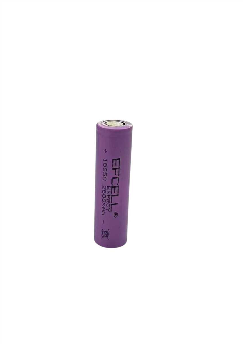 Efcell  18650  3.7V 2600mah Başlıklısız Pil 1