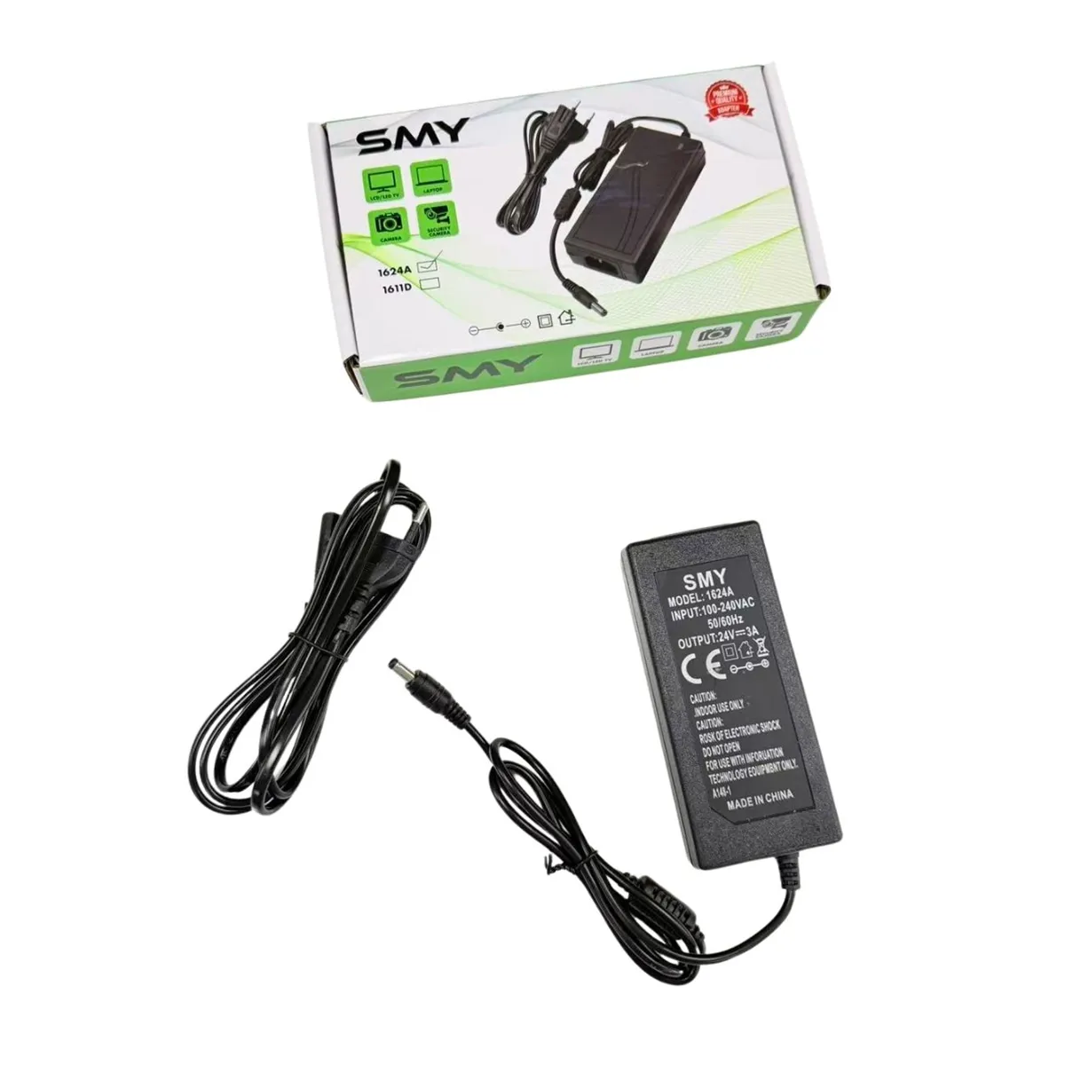 SMY 24V 3A 5.5x2.5mm Adaptör 1