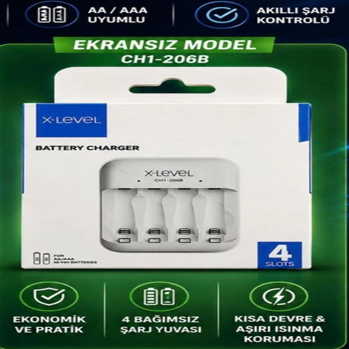 X-LEVEL CH1-206B Charger 1