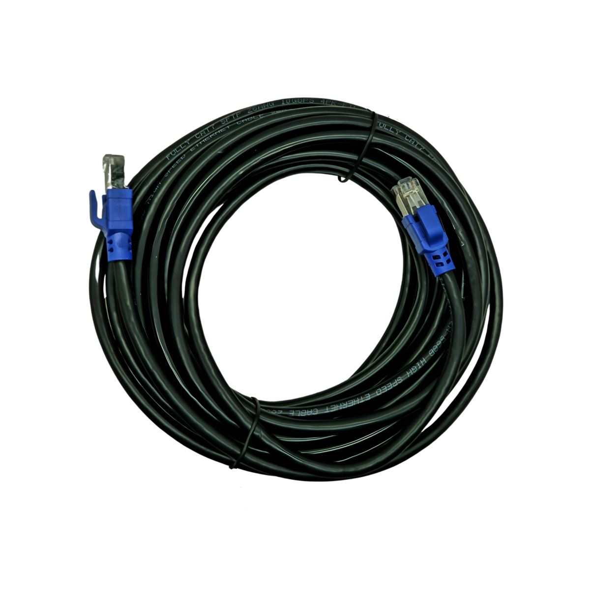 Cat7 Kablo 10 MT Siyah  S/FTP RJ45 Ethernet 1