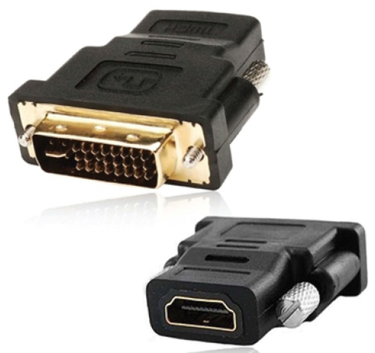 Hdmi Dişi DVI Erkek 24+5 Dönüştürücü Aparat 1