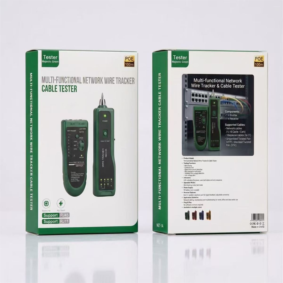MULTI FUNCTIONAL NETWORK WIRE TRACKER CABLE TESTER 1
