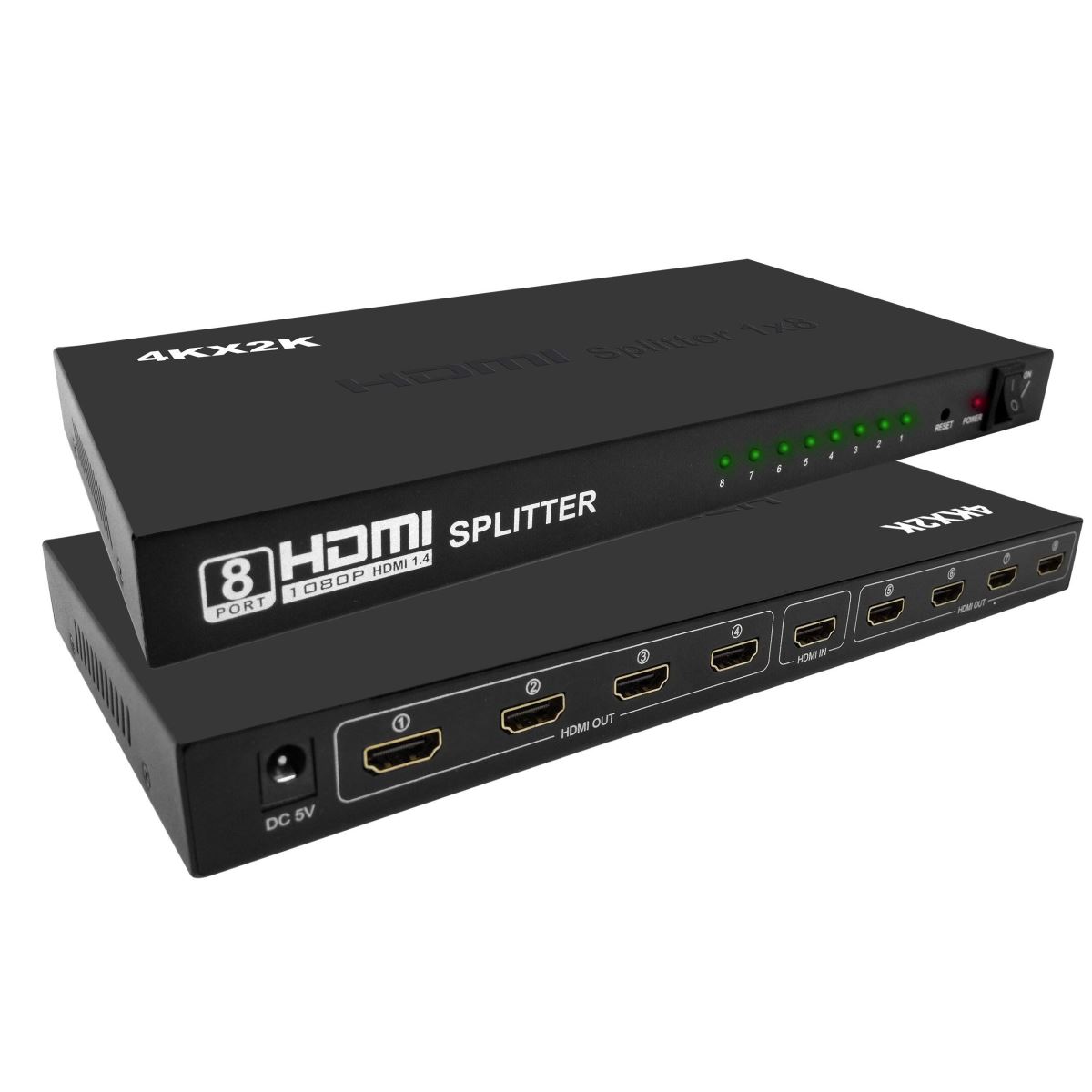 Hdmı Splitter 8 Port 1