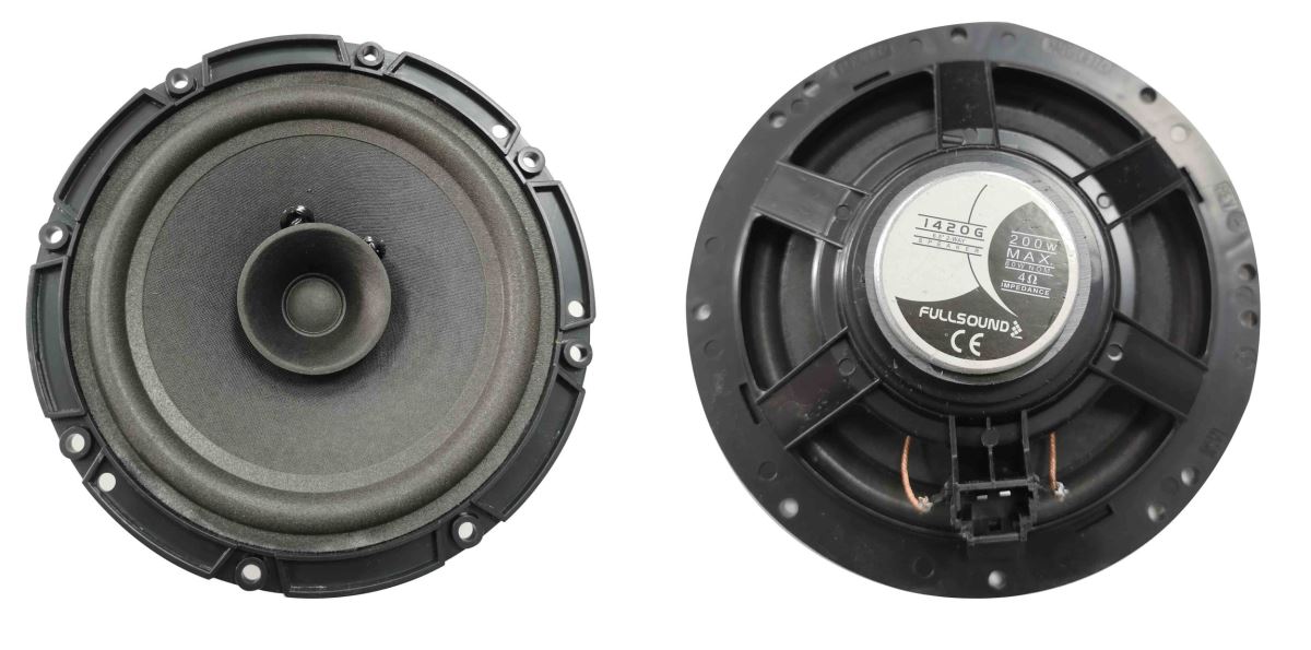 Fullsound 16cm 6 İnç 200w Orjinal Tip Araç Kapı Hoparlörü Citroen Peugeot Uyumlu Oto Hoparlör 1