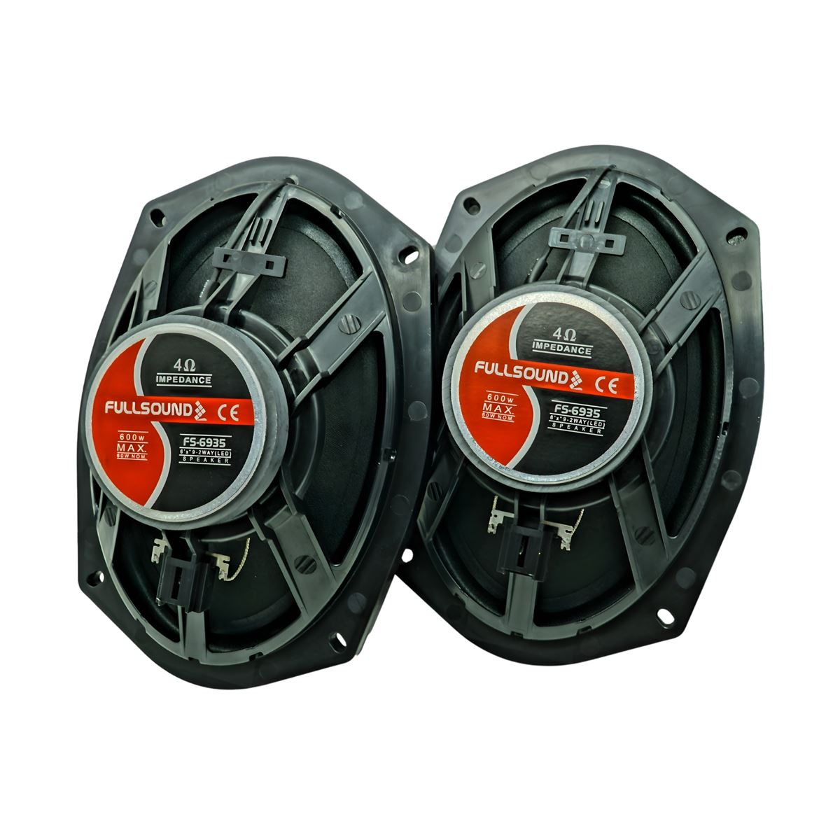 FULLSOUND-6935 6X9 Oval Oto Hoparlör Takımı RGB IŞIKLI 1