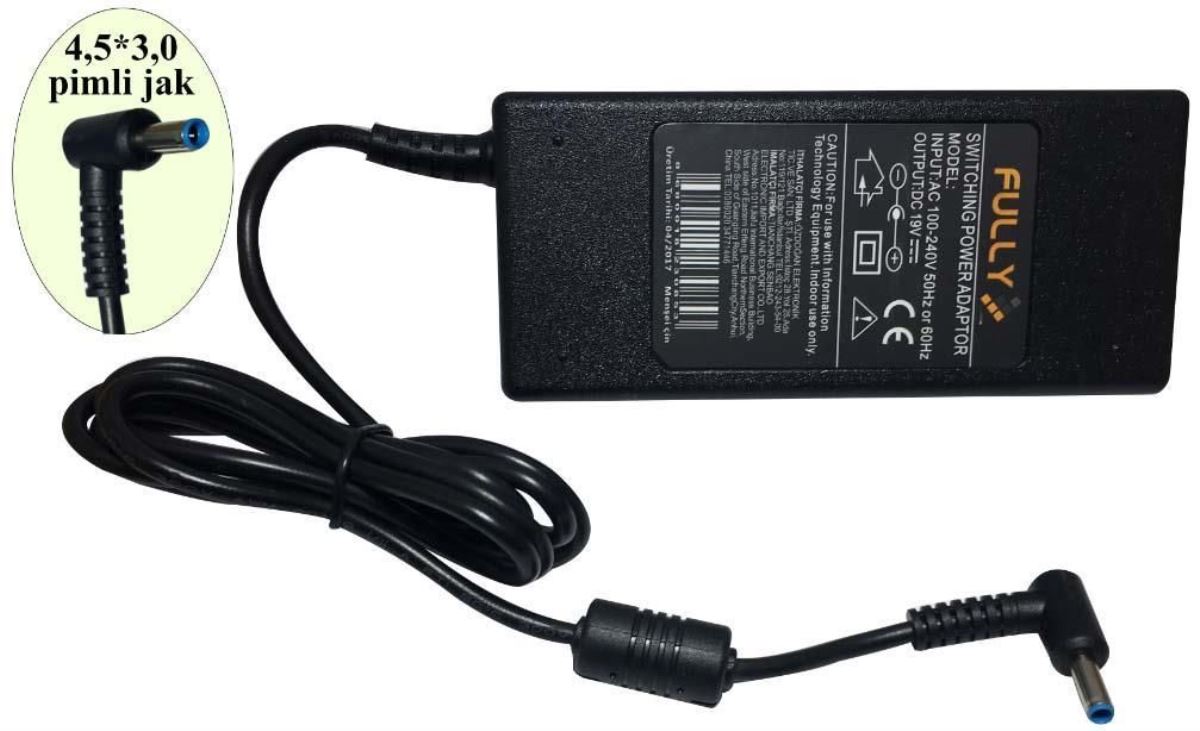 Compaxe 19.5V 3,42A 4.5x3.0mm Adaptör İğneli 1