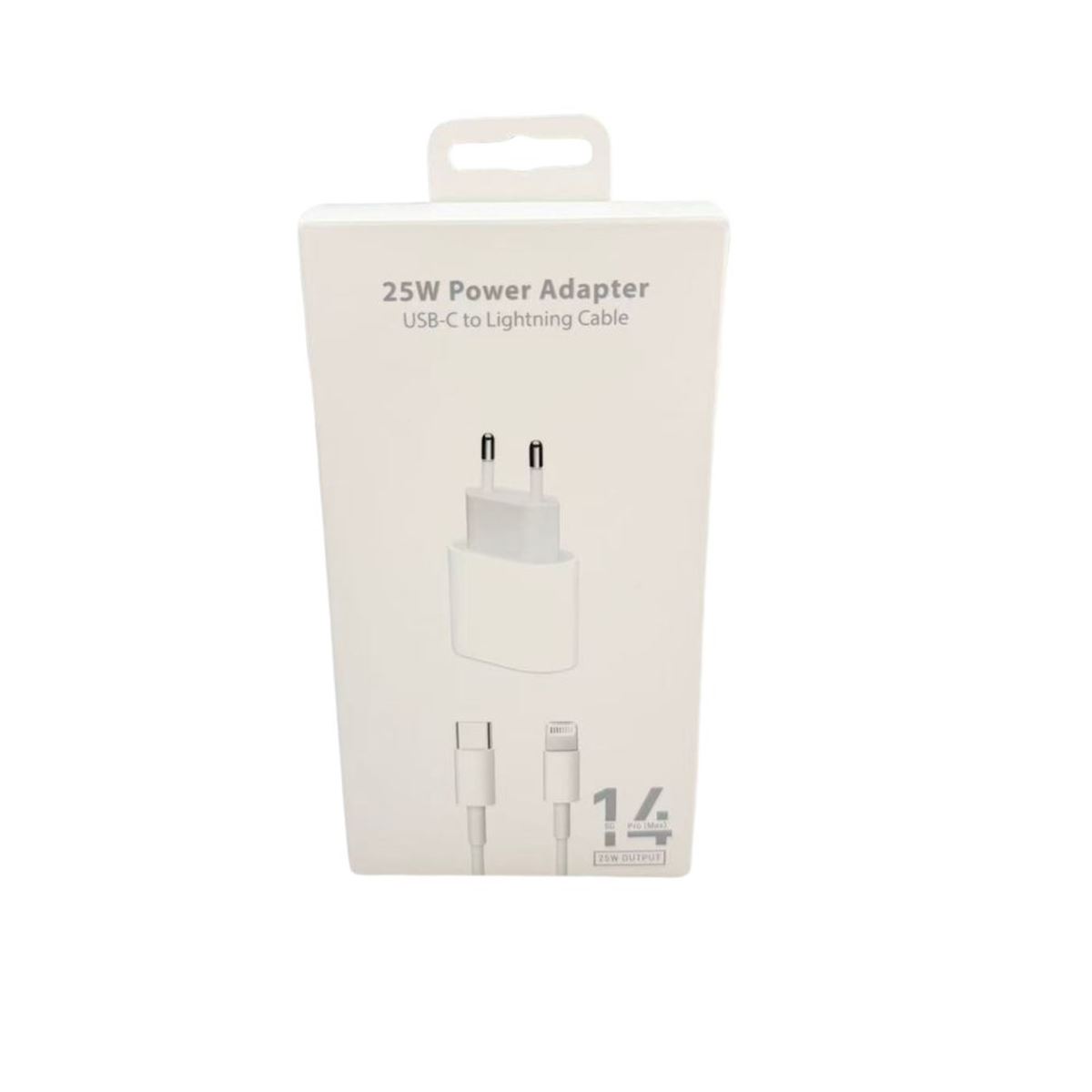 25W POWER ADAPTÖR USB-C LİGHTİNG KABLO SET 1
