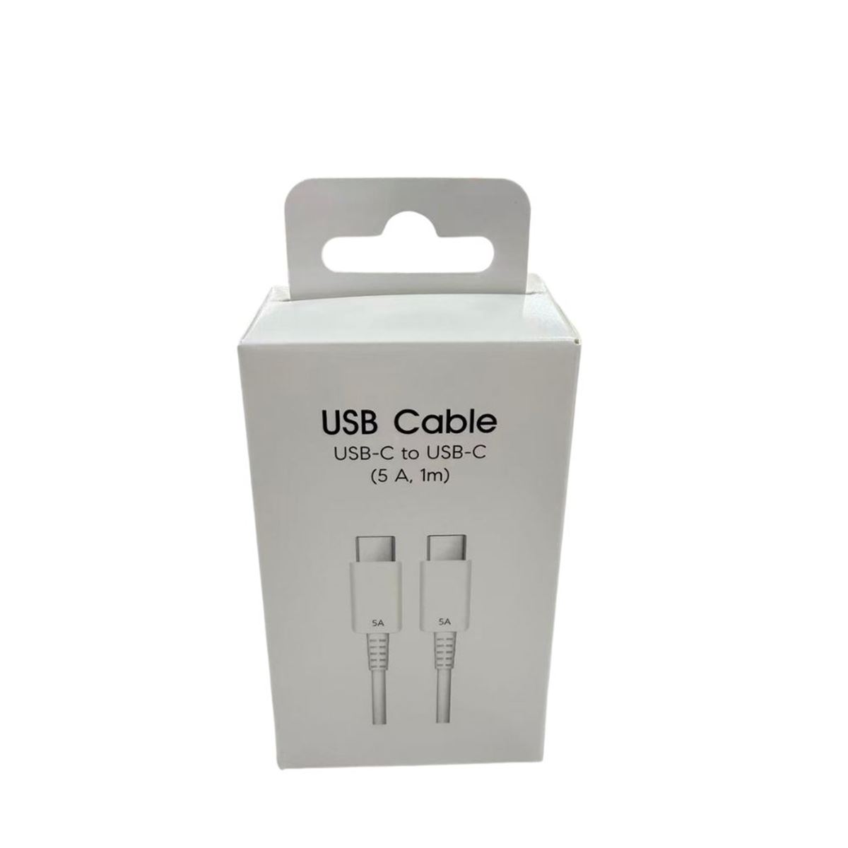 SAMSUNG USB-C TO USB-C Şarj kablosu 1M  Siyah-Beyaz 1