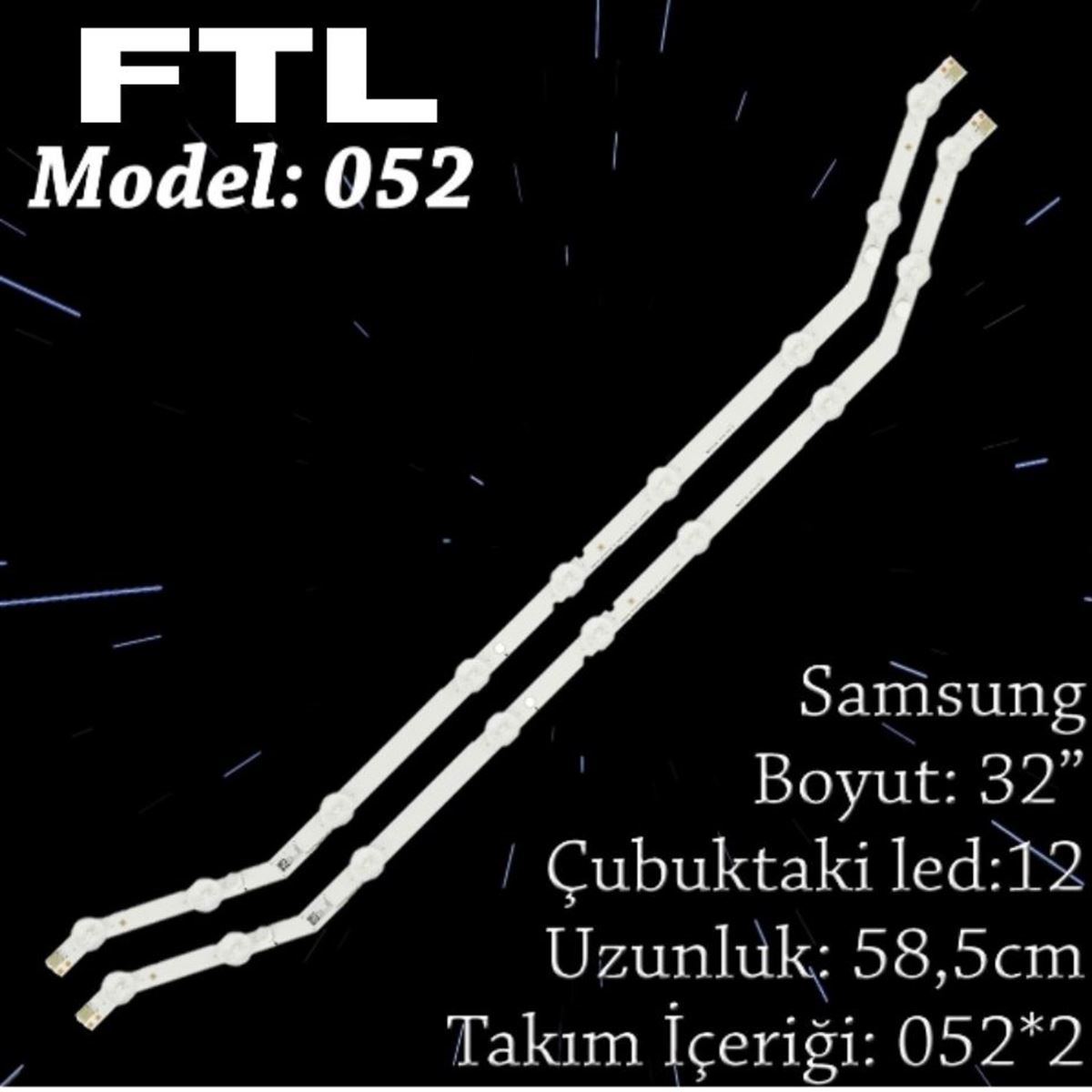 FTL SET-052 SAMSUNG 32 INC 2  ADET (SET) TV LED BAR 1