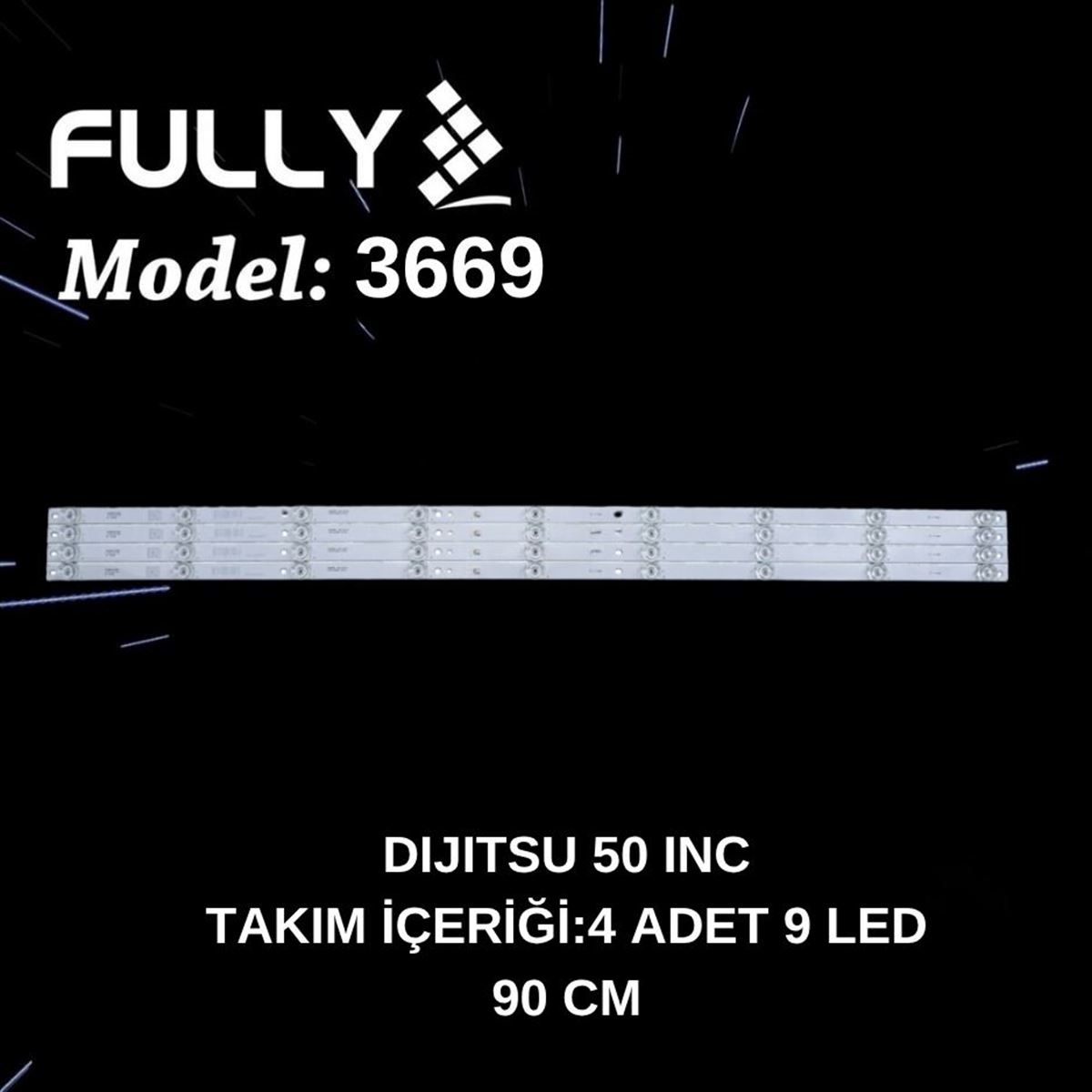 FULLY-SET-3669 DİJİTSU 50 INC 50DS8800 TV LED BAR 1