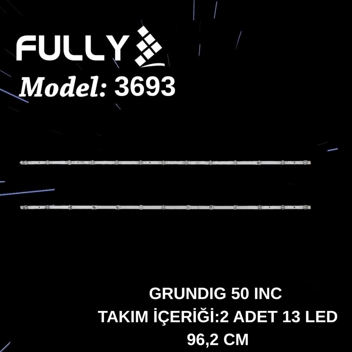 FULLY-SET-3693  Grundig, BARCELONA 50 GGU 8935 B, 58GEU8915B, SW50D13-ZC62AG-02D TV LED BAR 1