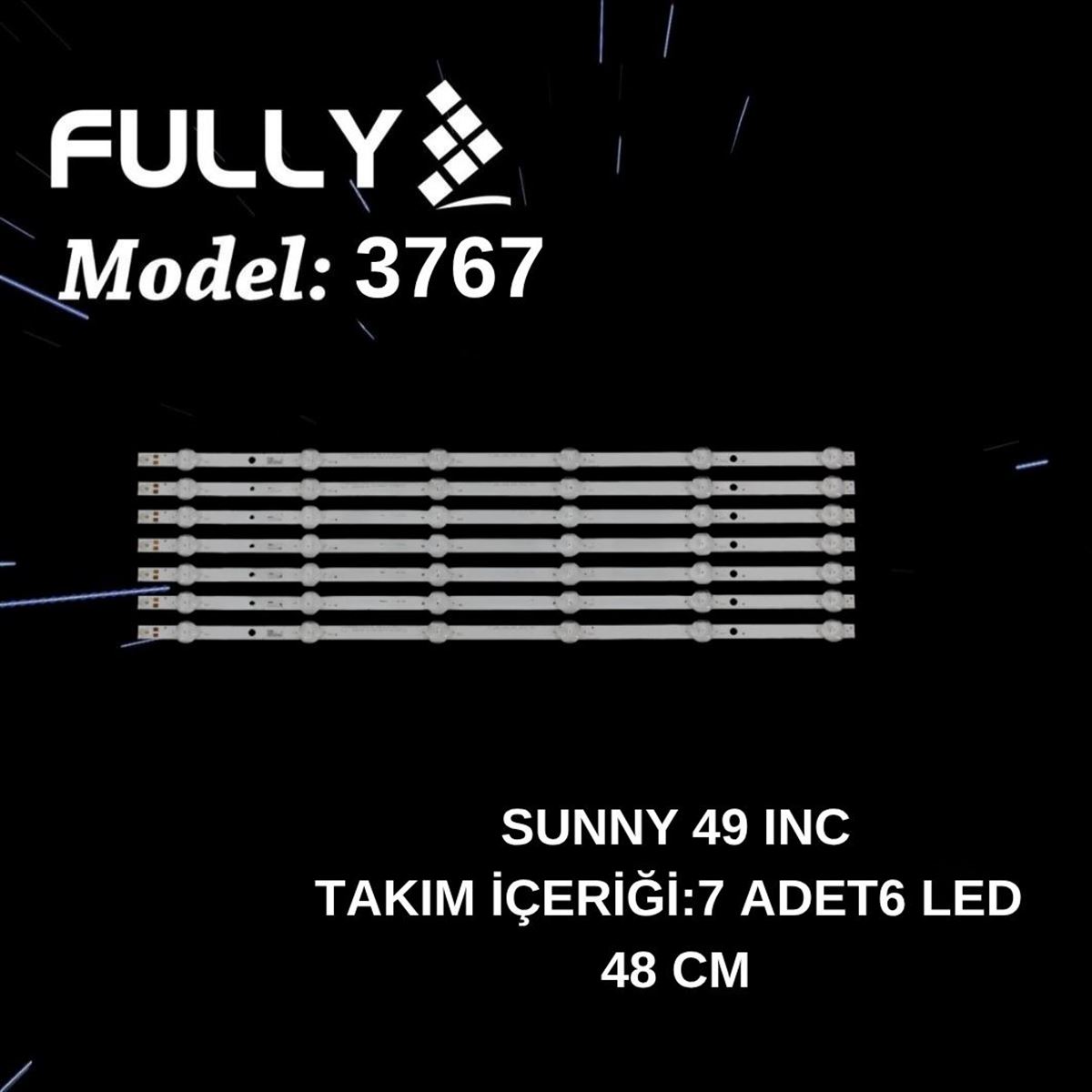 FULLY SET- 3767 SUNNY 49 INC SN49FAL27, SE49D06-ZC42AG-02 2019-12-09 6S1P 303SE490007 L7_D90_CDM_S06_V0.2_TCK TV LED BAR 1