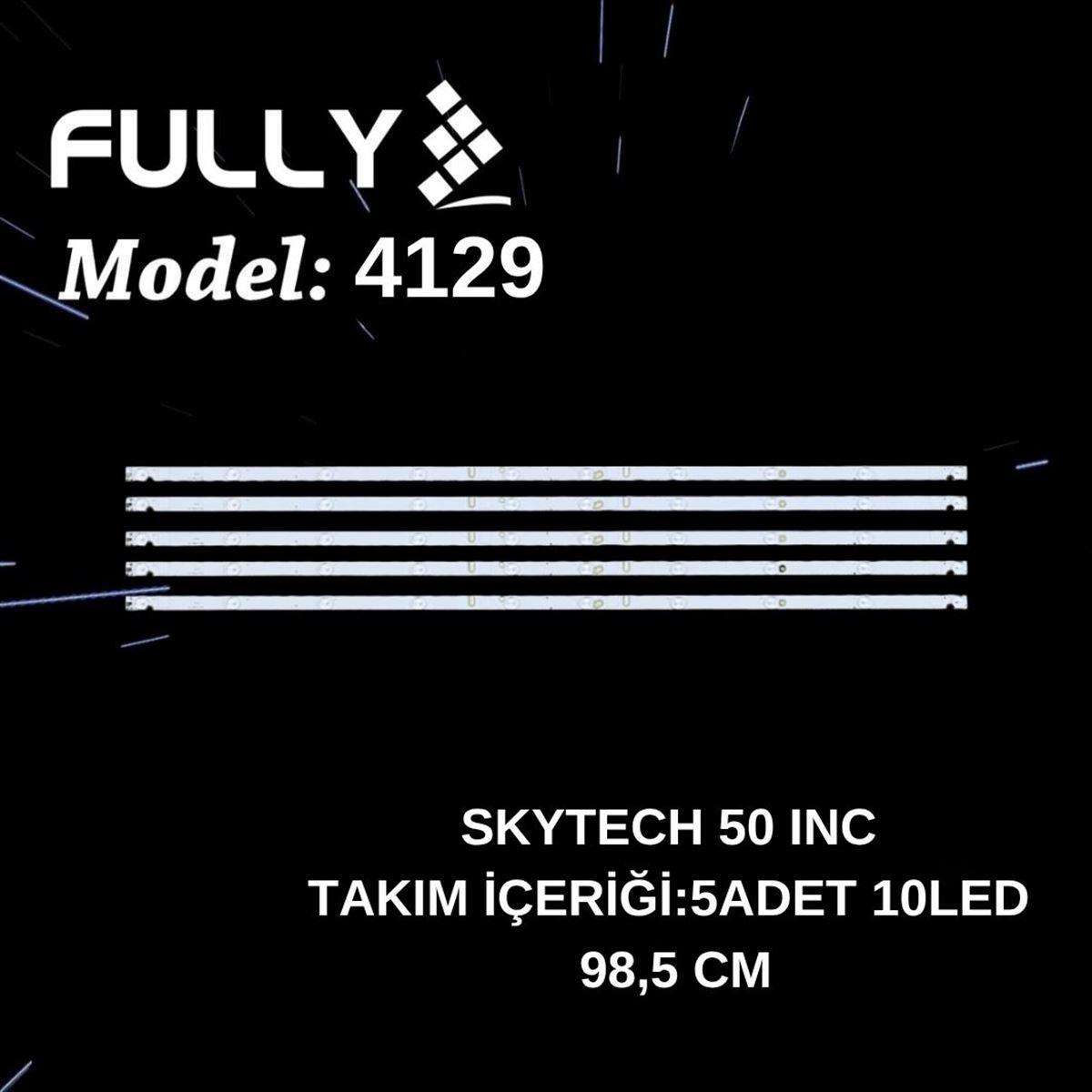 FULLY-SET-4129 MS-L1586 V2, REDLINE, 50EX7550, SKYTECH, ST-5040YK, 2017-02-07, YS-L E469119 94V-0, TV LED BAR 1