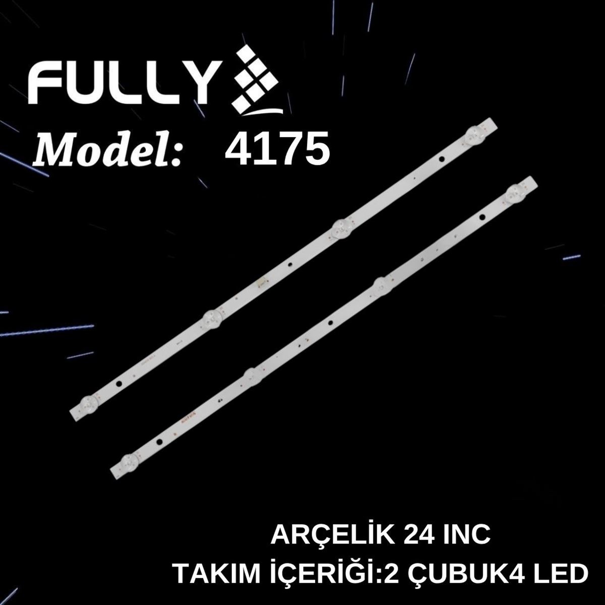 FULLY-SET-4175 ARÇELİK 24 INC ARÇELİK A24L5845 4B, B24L 5845 , 24 GCH 5900B, AL24L 4950, B24K 580, AL24L 4950 TV LED BAR 1