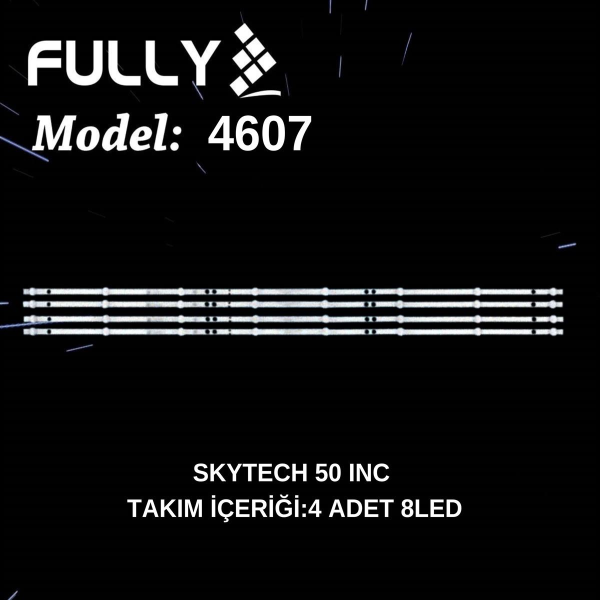 FULLY-SET-4607 SKYTECH 50 INC Skytech, Nordmende, NM50351, ST-5030US, KJ50D08-ZC52AG-01, 2020-03-04, 303KJ500042, TV LED BAR 1