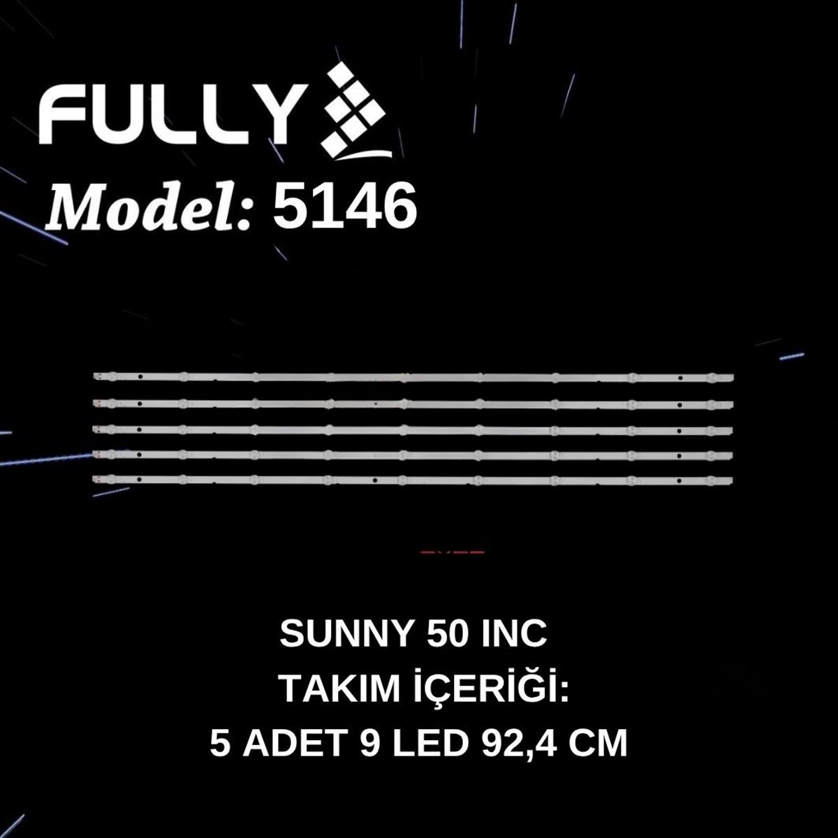 FULLY-SET-5146 SUNNY 50 INC AX50FIL242/0246, AX50FIL403/0216, HI-LEVEL, HL50FMN403/0216 SN50FMN242-0246, SN50FAL242-0246 LED 1