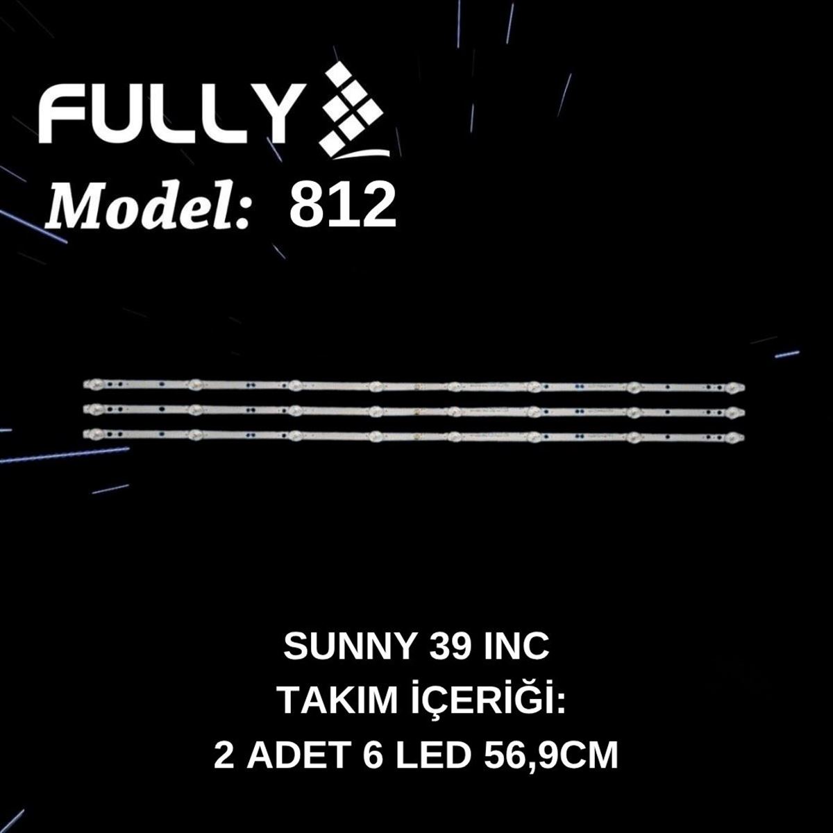 FULLY-SET-812 SUNNY 39 INC AXEN, AX39LEDM502, Sunny, SN39LEDM502, Woon WN39LEDM502 TV LED BAR 1