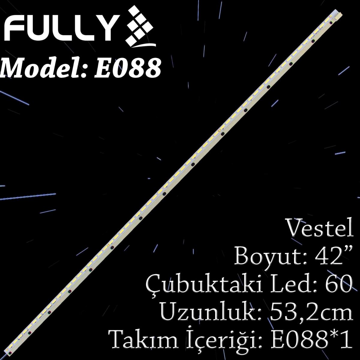 EASTERN  SET-ELED-088 VESTEL 42 INC 1  ADET (SET) TV LED BAR 1