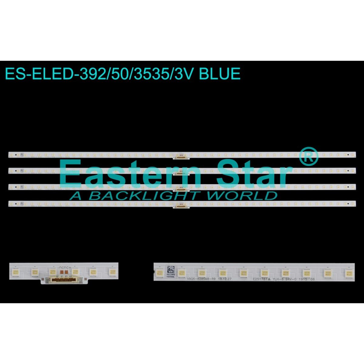 FULLY-ELED-392 SAMSUNG, QE82Q60RAT, BN96-48256A V9Q6-820SM0-R0, TV LED BAR 1