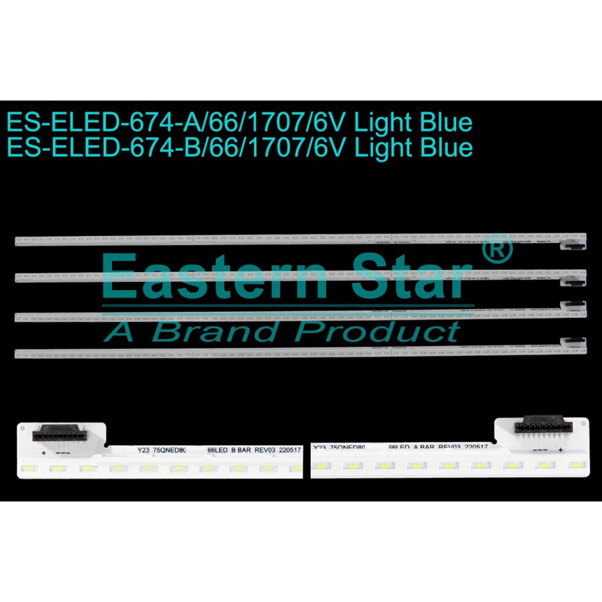 FULLY-ELED-674 LG 75 INC 75QNED816RE, LED BAR, SSC_Y22_75QNED80_BOE_66LED_A BAR 1