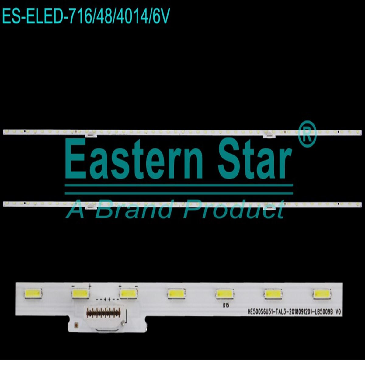 FULLY-ELED-716 HİSENSE 50 INC H50U7BE TV LED BAR 6V 1