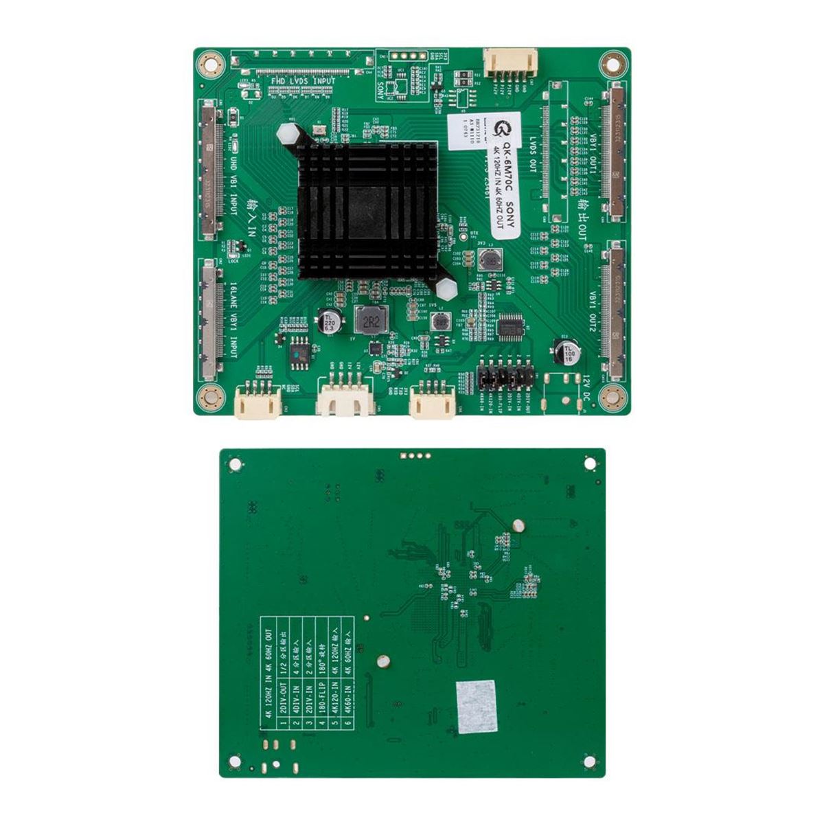 LCD Panel Flexi Repair K120 Hz In 60 Hz Out QK-6M70C 1