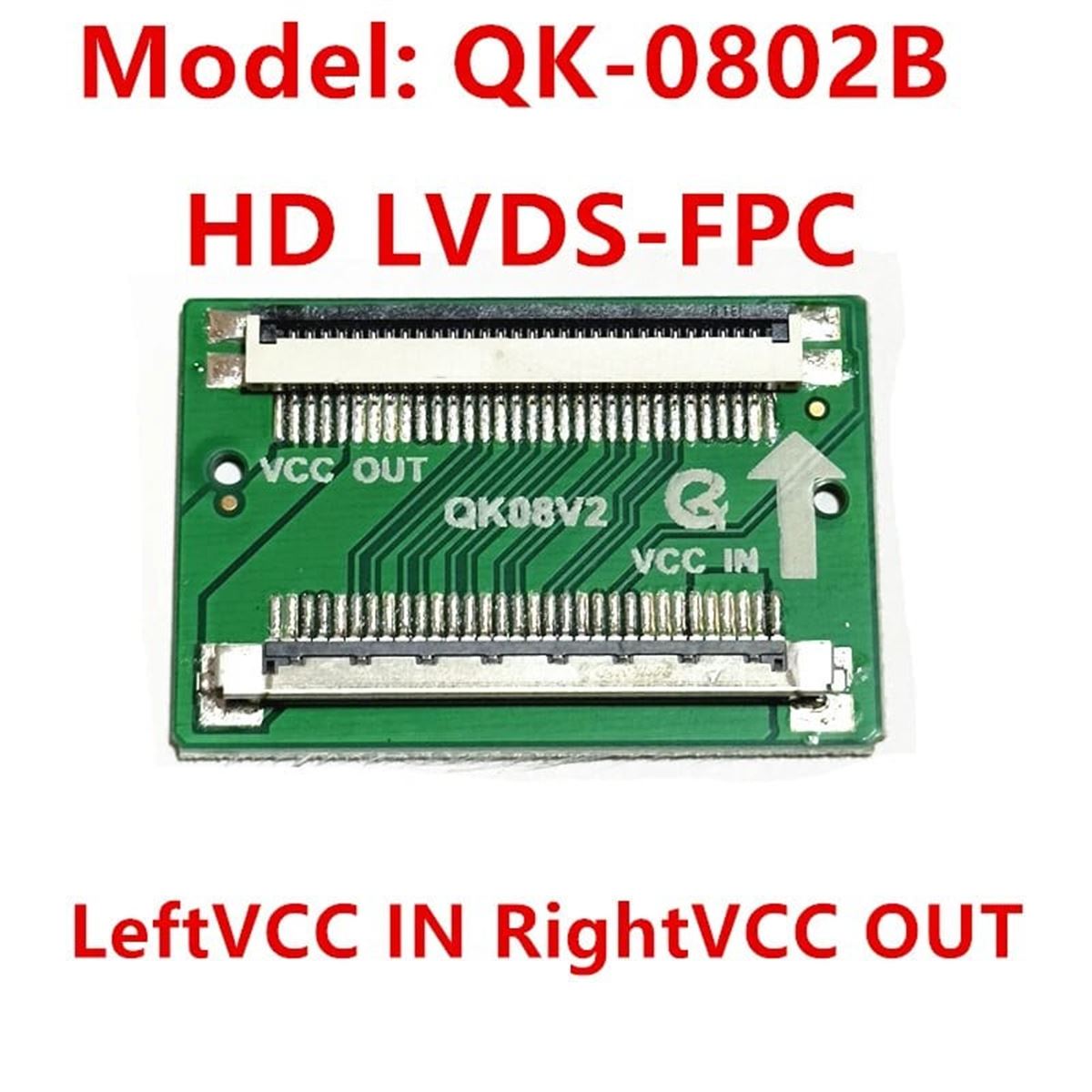 Lcd Panel Flexi Repair QK0802B SAMS IN LG OUT LEFT VCC İN RİGHT VCC OUT 1