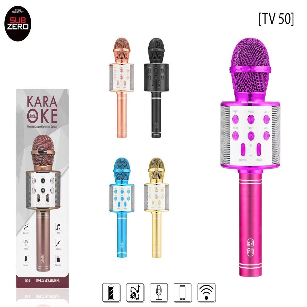 SBZ TV50 Karaoke Mikrofon 1