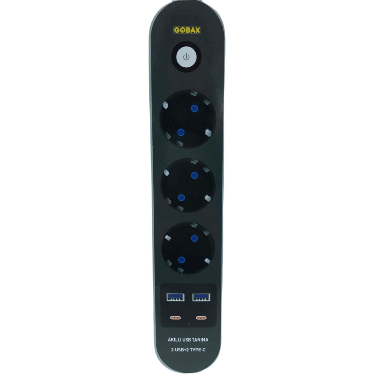 Gobax MG-106 Uzun 3lü Priz Typce 1
