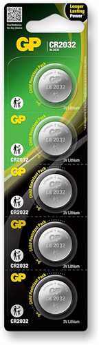 Gp Cr2032 5'l Blister Lityum Pil
