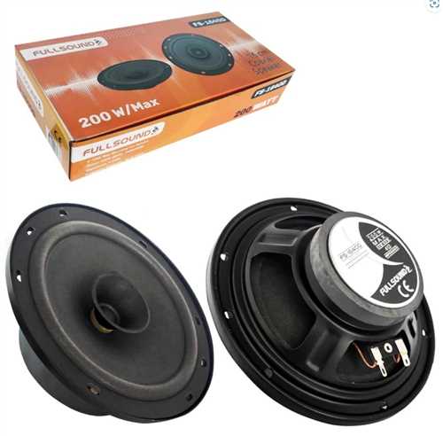 Fullsound 1640D 16cm Tweetersız Hoparlör Seti